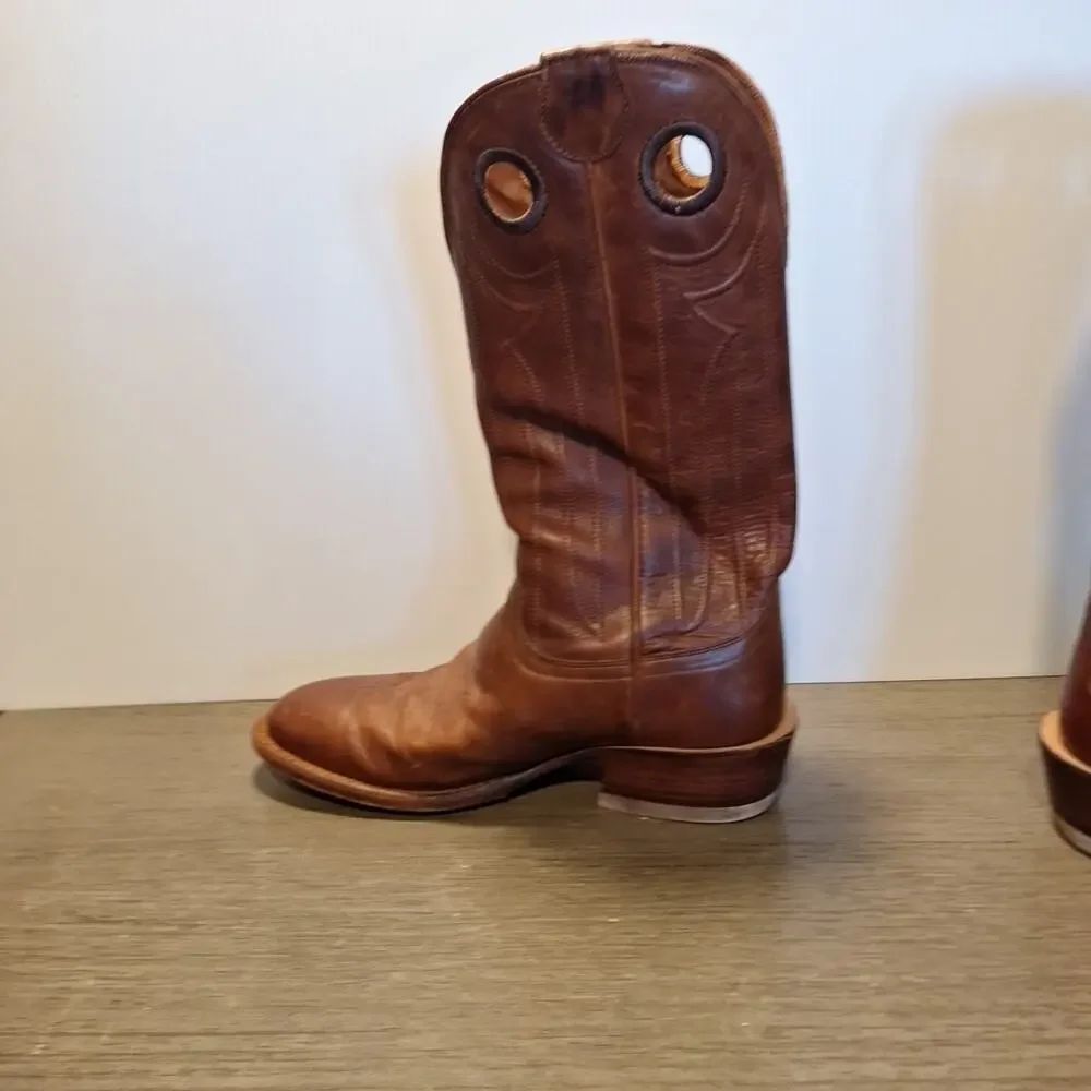 Tacovas Prescott 8.5 Brown Cowboy Boot - Picture 4 of 12